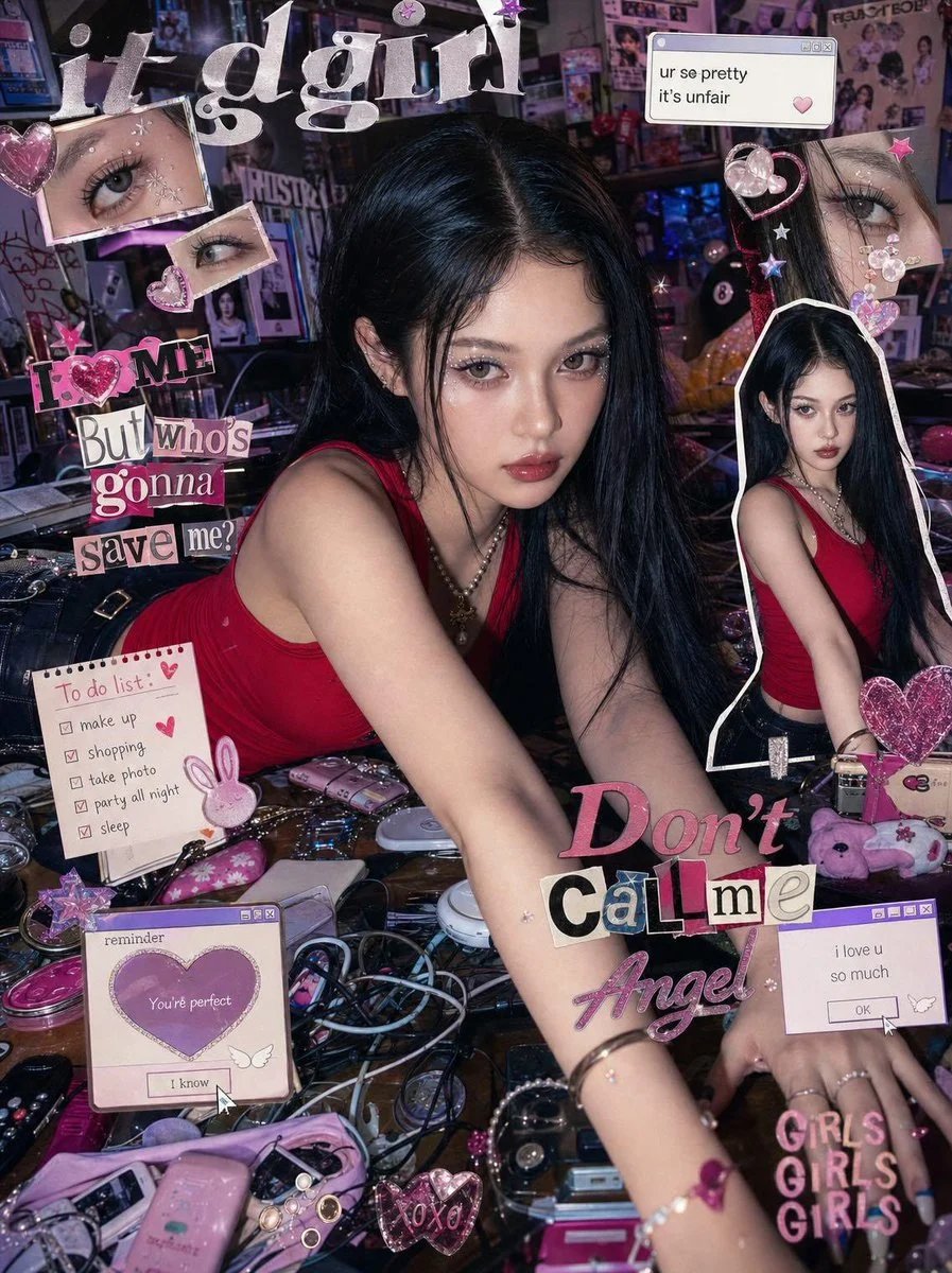 GPT Image 2 Y2K Cyber-Pop Editorial Portrait