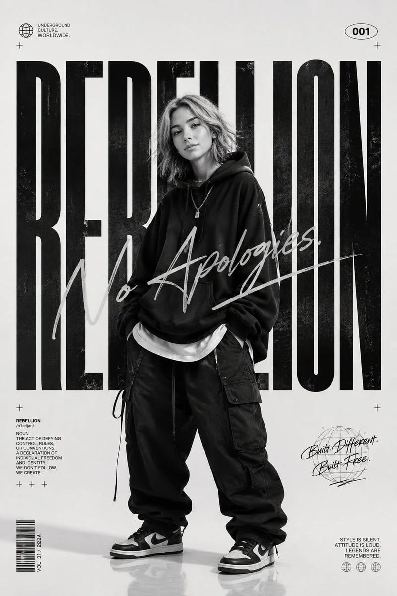 GPT Image 2 Streetwear Editorial Poster Prompt