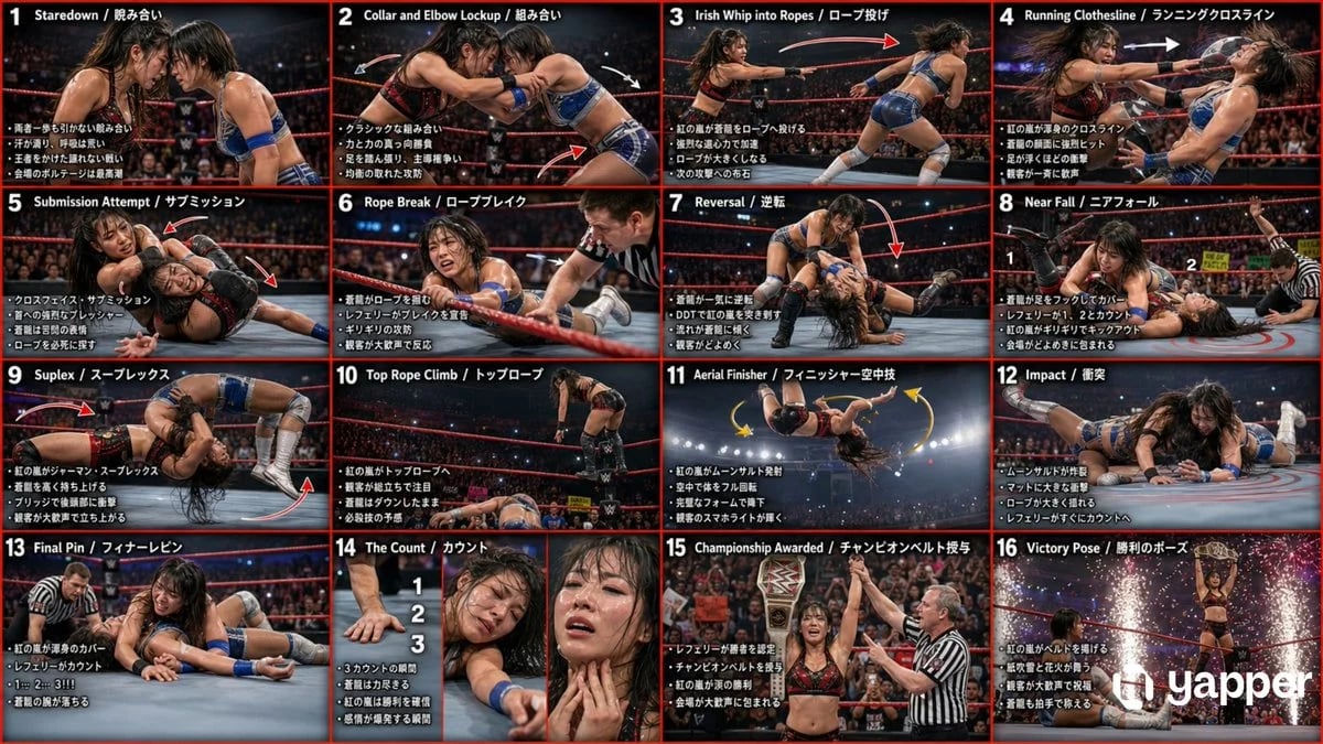 WWE Championship Finale Between Two Japanese Women