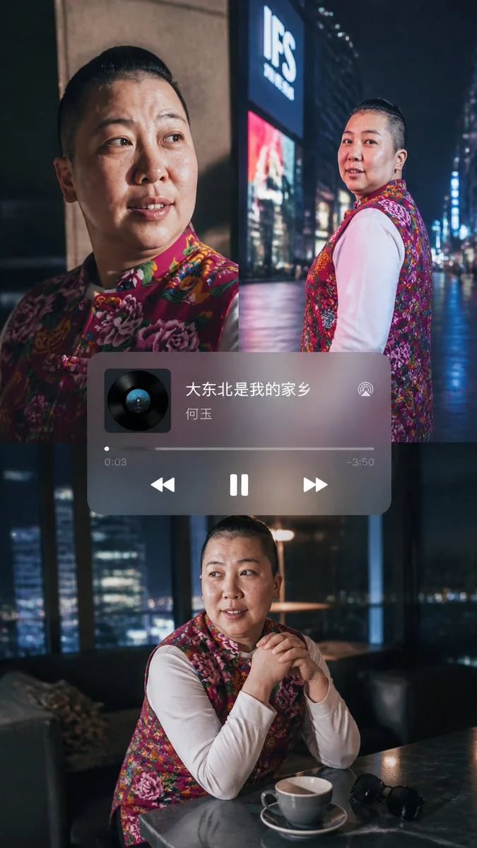 GPT-Image-2 时尚电影感三格拼贴海报提示词