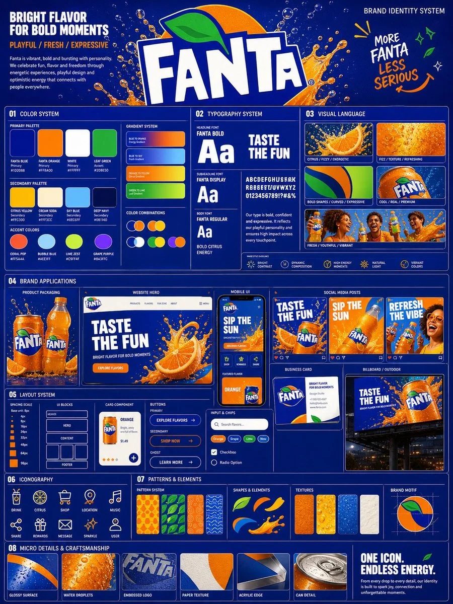 Premium Brand Identity System Poster from Uploaded Logo
