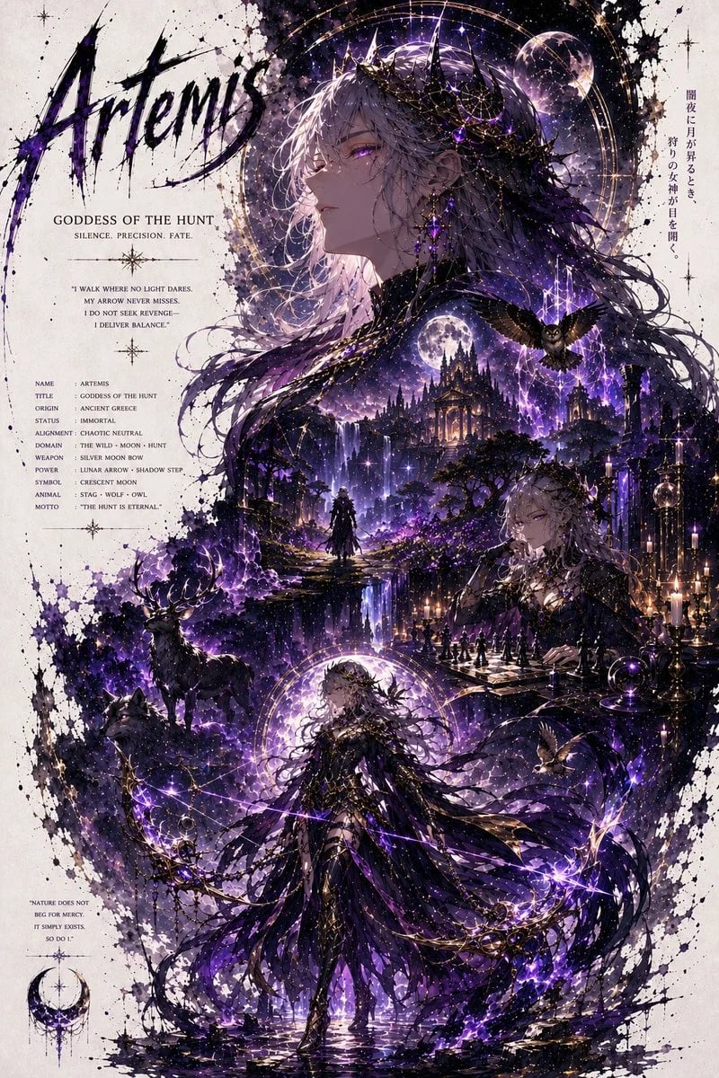GPT Image 2 Dark-Fantasy Anime Poster Prompt
