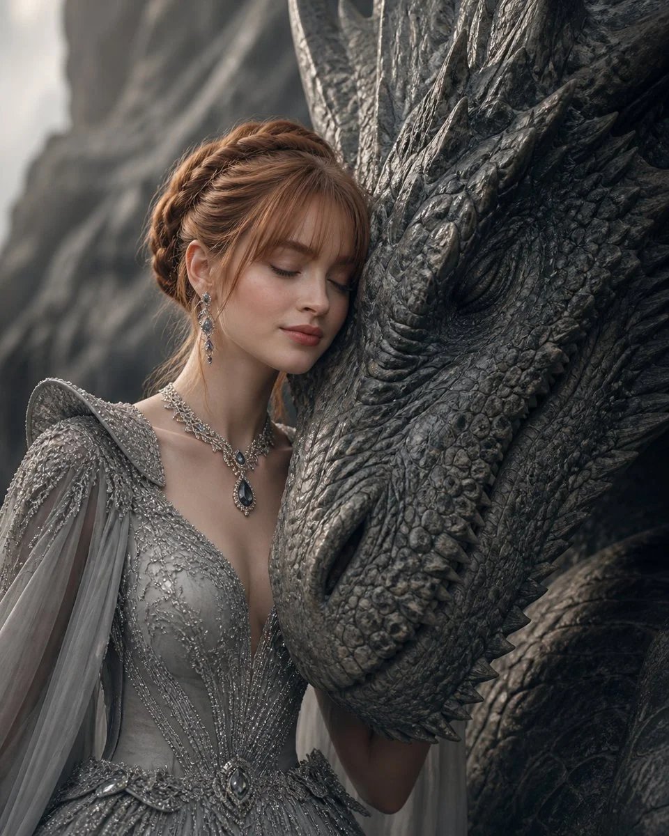 Mother of the Dragon Couture Portrait