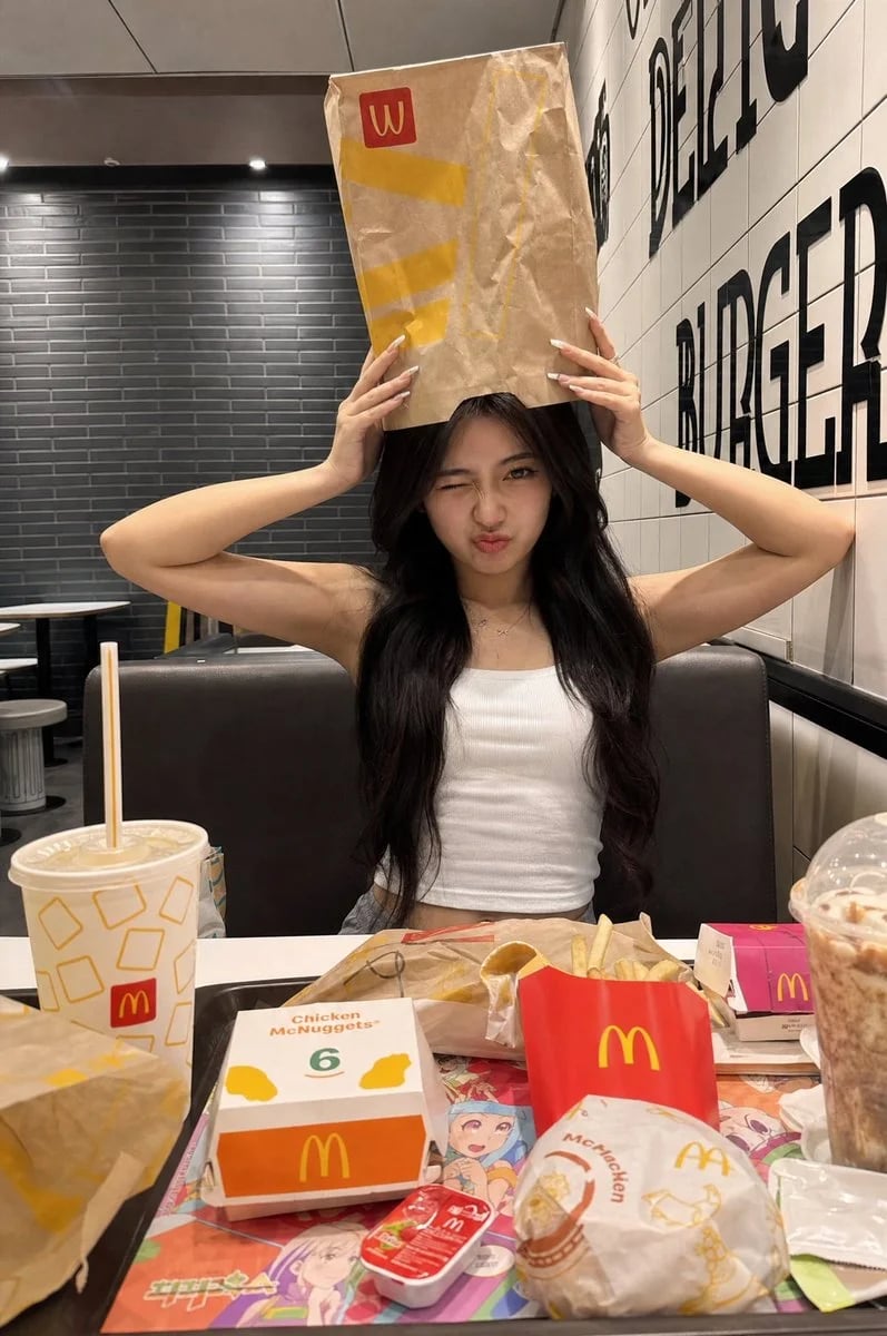 GPT Image 2 prompt for playful McDonald’s-style iPhone booth photo