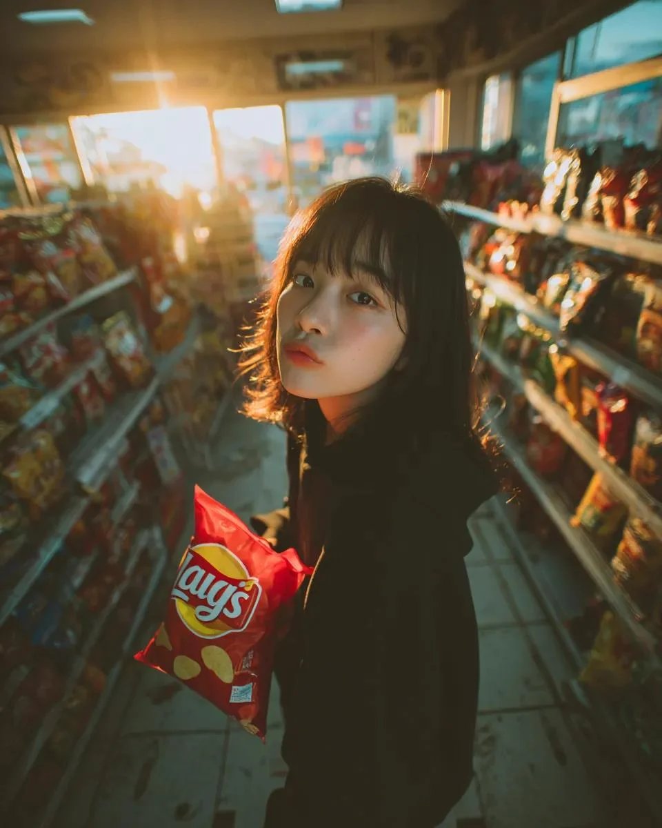 GPT-Image-2 convenience store portrait prompt
