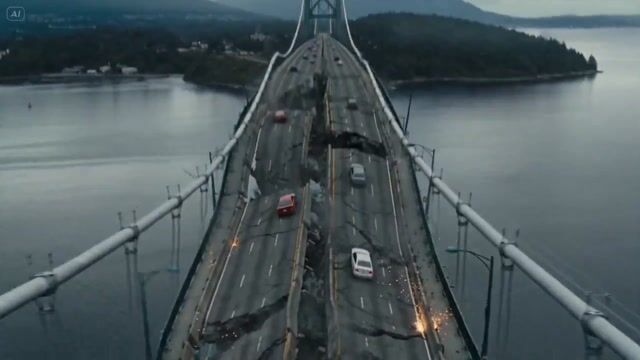 Epic Suspension Bridge Chase