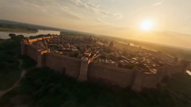 FPV video of the ancient Indian Surasena kingdom