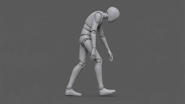 Walking Animation for Hunched Character