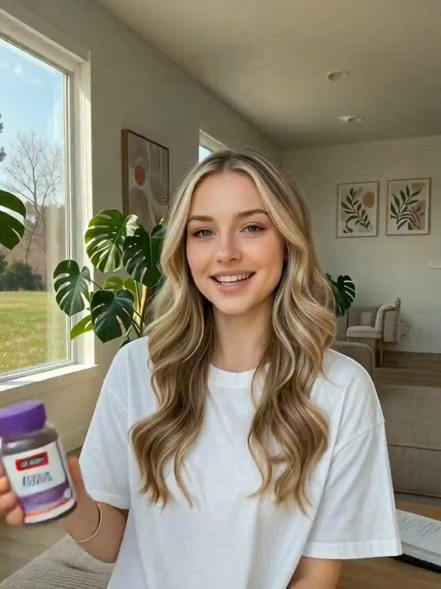 UGC ad for Swisse iron gummies using Seedream 5.0 Lite