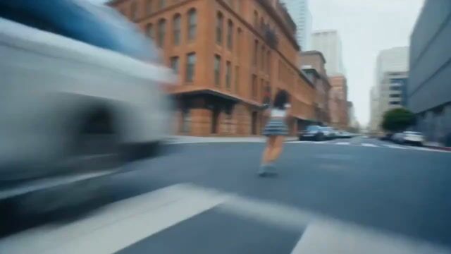 Hyper-dynamic streetwear chase with fast camera tracking