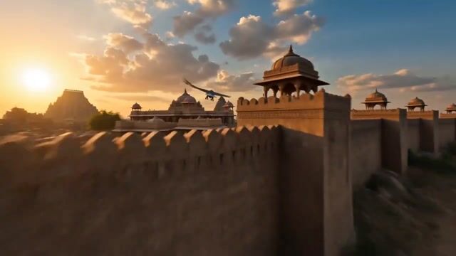 FPV video of the ancient Indian Sauvira kingdom