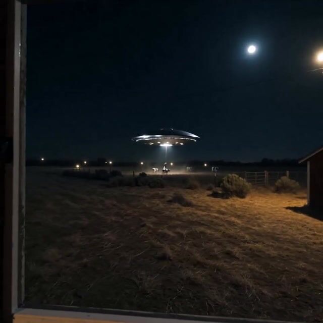 Aliens Abducting Cows in Found-Footage Ranch Video