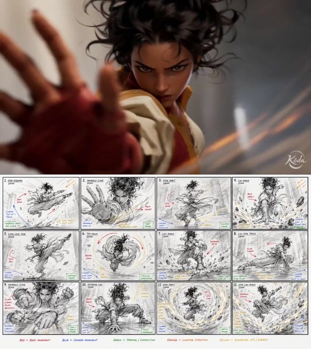 Mei Lin's Elemental Kung Fu Performance