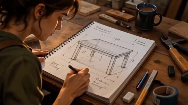 Cinematic Carpenter Storyboard and Animation