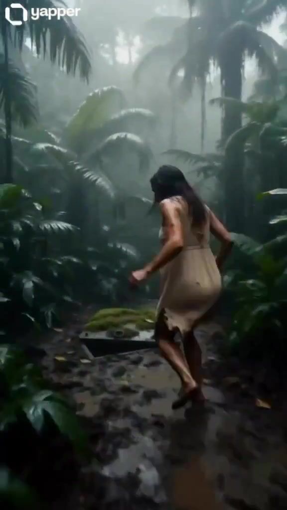 Pregnant Woman Trapped in a Jungle… But Something Worse Lives Underground