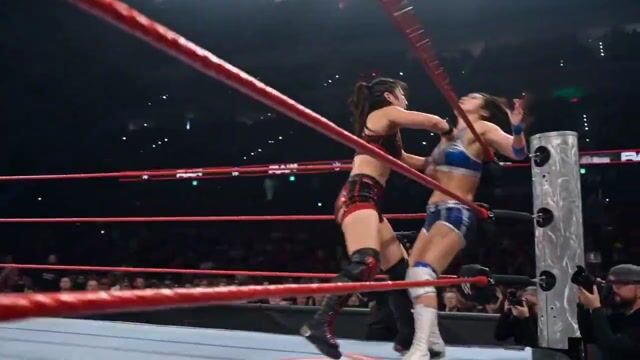 Hyper-realistic WWE-style championship finale