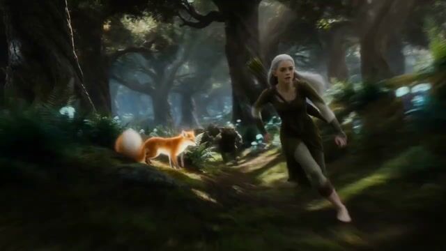 Elf Chase Through an Enchanted Forest