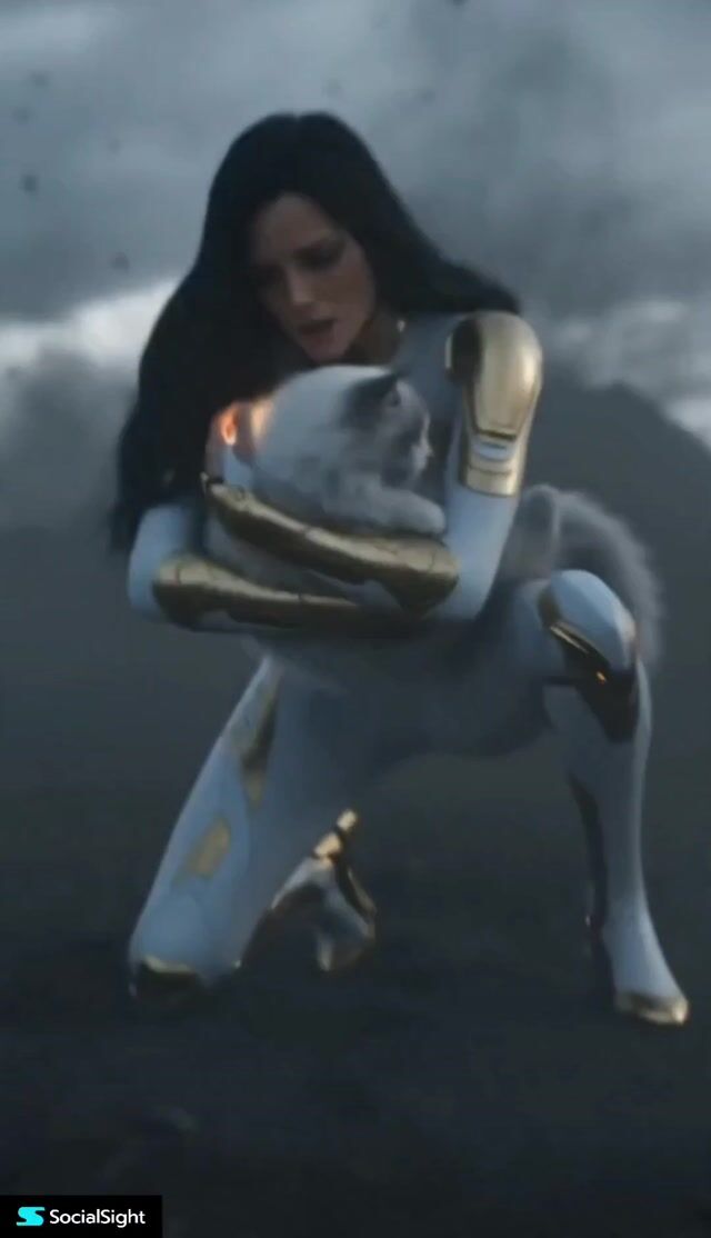 Seedance 2.0 cinematic mech heroine and ragdoll cat transformation clip