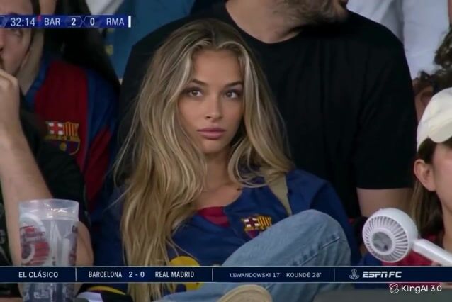 Cinematic El Clásico Stadium Crowd Portrait