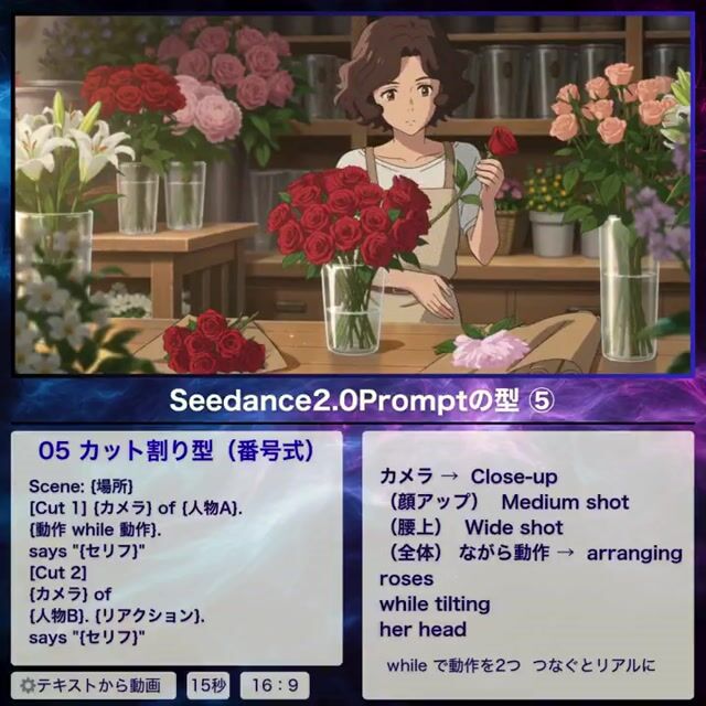 Seedance 2.0 flower shop morning character acting tips
