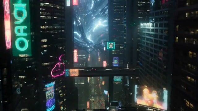 Cyberpunk Technician Chased by Electrical Entity