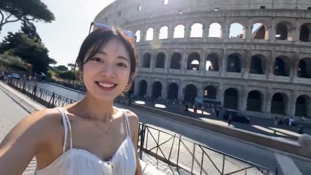 Rome travel vlog with Japanese dialogue