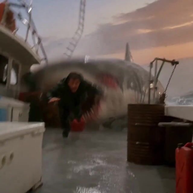 Jaws Redux Seedance 2 shark helicopter explosion prompt